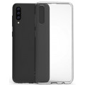 Чехол для смартфона Samsung Galaxy A50 Silicone iBox Crystal (прозрачный), Redline