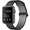 Умные часы Apple Watch Series 2 (38мм), серый алюминий (черный нейлоновый ремешок) Умные часы Apple Watch Series 2 (38мм), серый алюминий (черный нейлоновый ремешок)