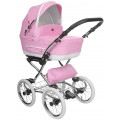 Детская коляска Tutek TURRAN 3 в 1 ECO PINK
