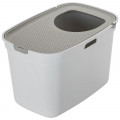 Био-туалет Moderna Top Cat 59x39x38h см, вертикальный вход, бело-серый