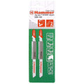 Пилка для лобзика Hammer Flex 204-105 JG WD T101BRF дерево\пластик, 74мм, шаг 2.5, BiM, 2шт.