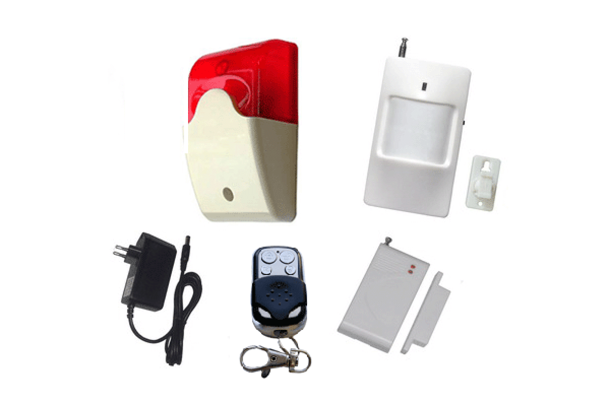 Комплект локальной  беспроводной охранной сигнализации на базе Sapsan Local Alarm