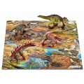Schleich мини-динозавры и пазл Заводь - игровой набор