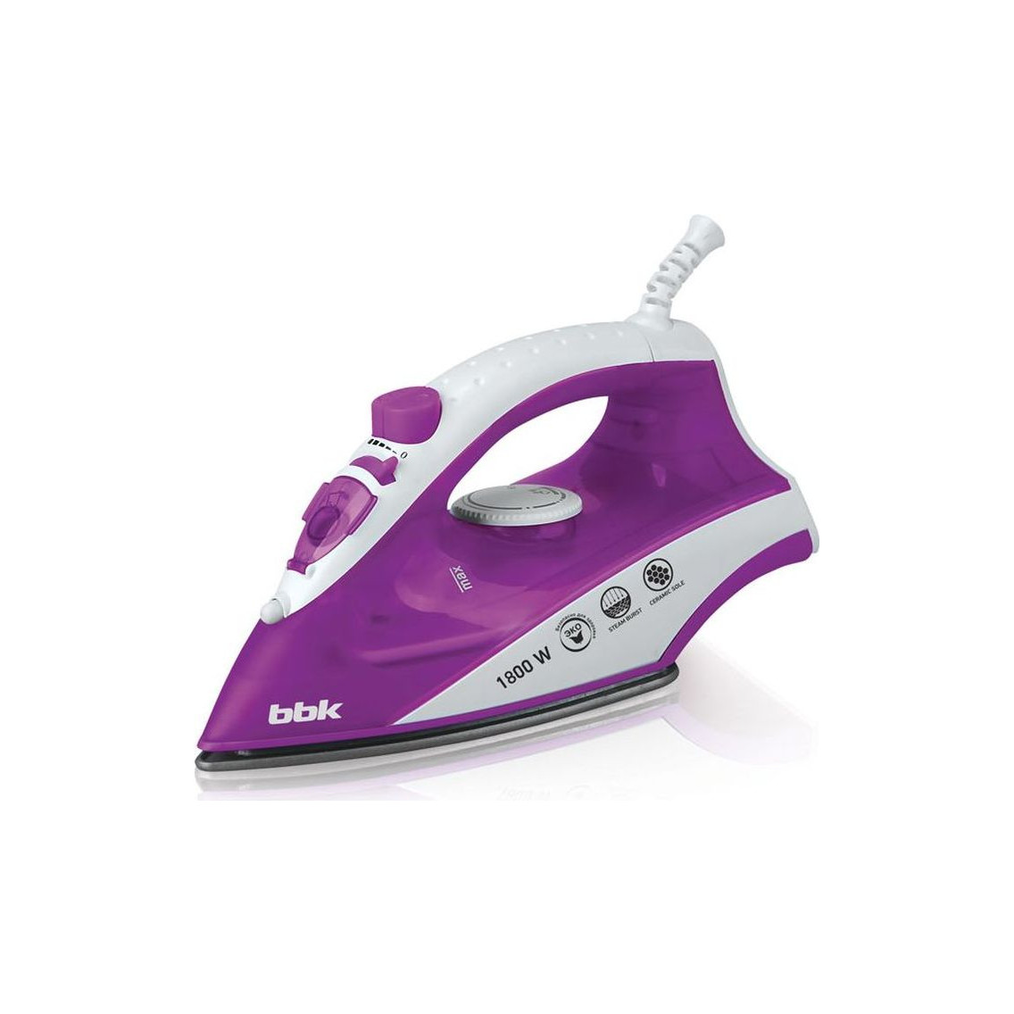 Утюг BBK VIOLET ISE-1802