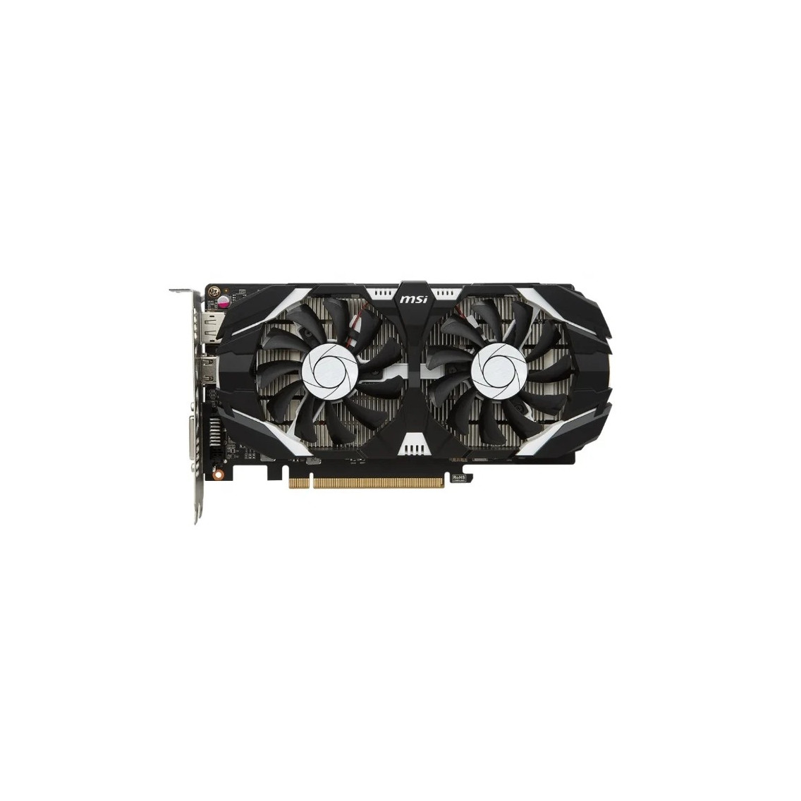 Видеокарта MSI GeForce GTX 1050 Ti OCV1 4Gb (GTX 1050 Ti 4GT OCV1)