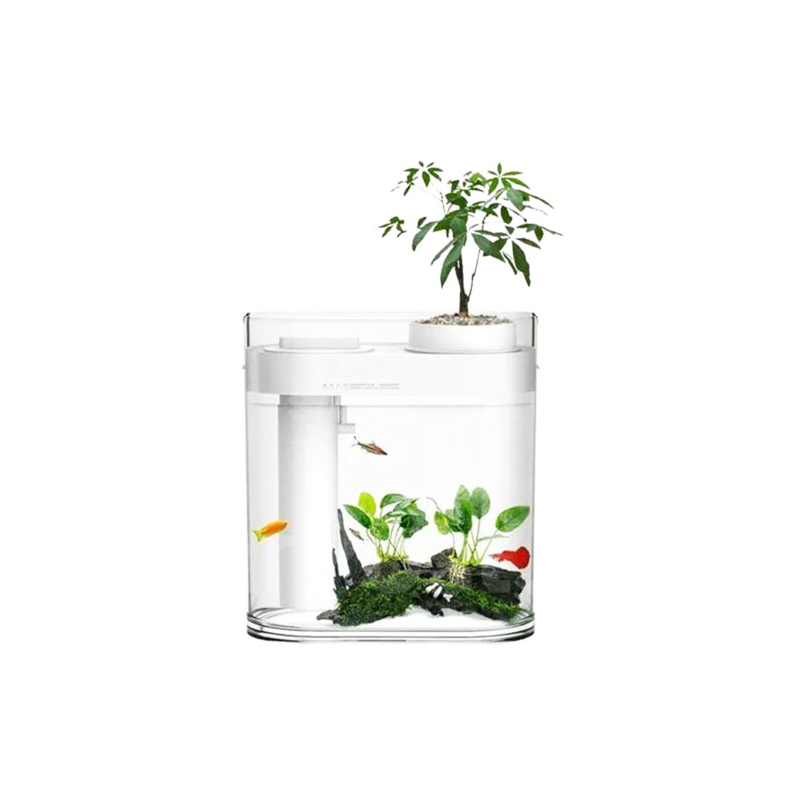 Аквариум XIAOMI Geometry Fish Tank Aquaponics Ecosystem Small HF-JHYGQC001