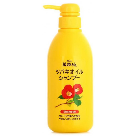 Kurobara "Tsubaki Oil" Шампунь для восстановления поврежденных волос, с чистым маслом камелии, 500 мл